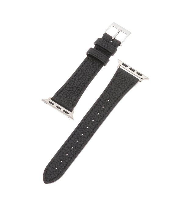 HIROB「【KUROCURRANT / クロカラント】Apple watch belt / Shrink leather」|その他|ブラック