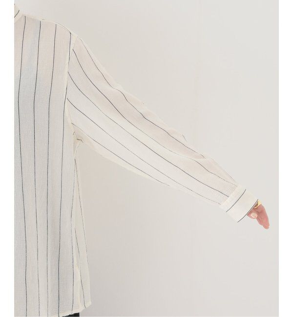 Plage「【R&rsquo;IAM】ストライプシャツ」|シャツ・ブラウス|