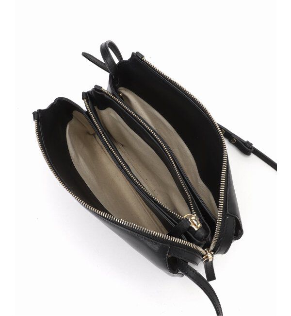 IENA「【MARLOTA/マルロタ】ZIP POCHETTE / レザージップポシェット」|ショルダー・メッセンジャー|