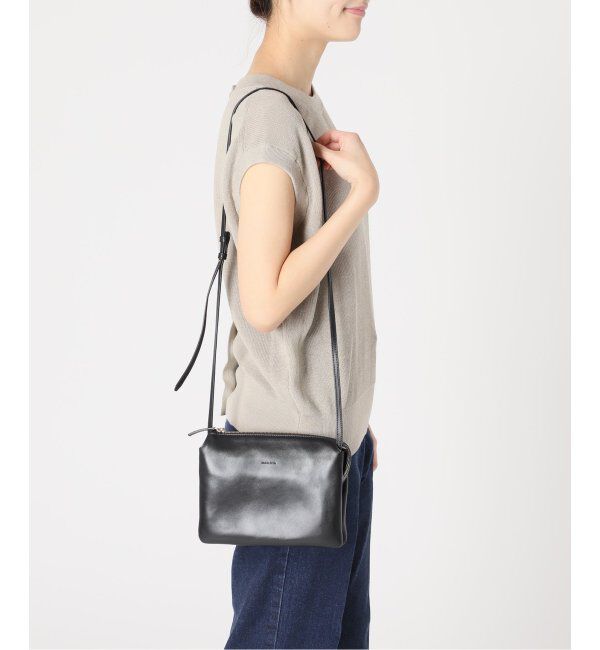 IENA「【MARLOTA/マルロタ】ZIP POCHETTE / レザージップポシェット」|ショルダー・メッセンジャー|