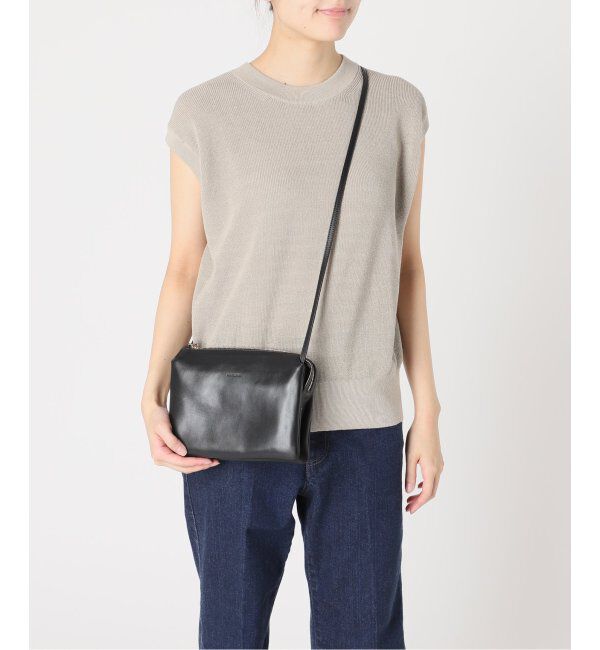 IENA「【MARLOTA/マルロタ】ZIP POCHETTE / レザージップポシェット」|ショルダー・メッセンジャー|