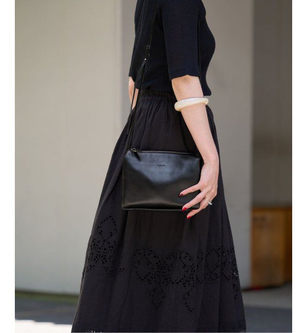 IENA「【MARLOTA/マルロタ】ZIP POCHETTE / レザージップポシェット」|ショルダー・メッセンジャー|