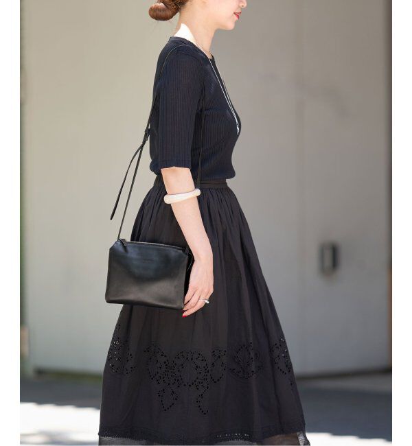 IENA「【MARLOTA/マルロタ】ZIP POCHETTE / レザージップポシェット」|ショルダー・メッセンジャー|