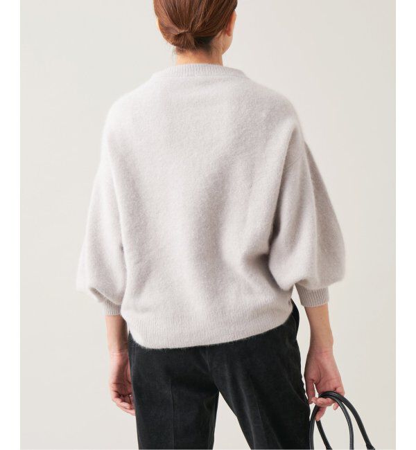 IENA LA BOUCLE「IENA LA BOUCLE ファーニットプルオーバー」|ニット・セーター|