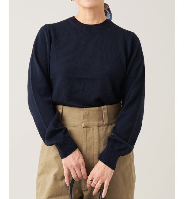 IENA LA BOUCLE「IENA LA BOUCLE Aube クラシックプルオーバー」|ニット・セーター|