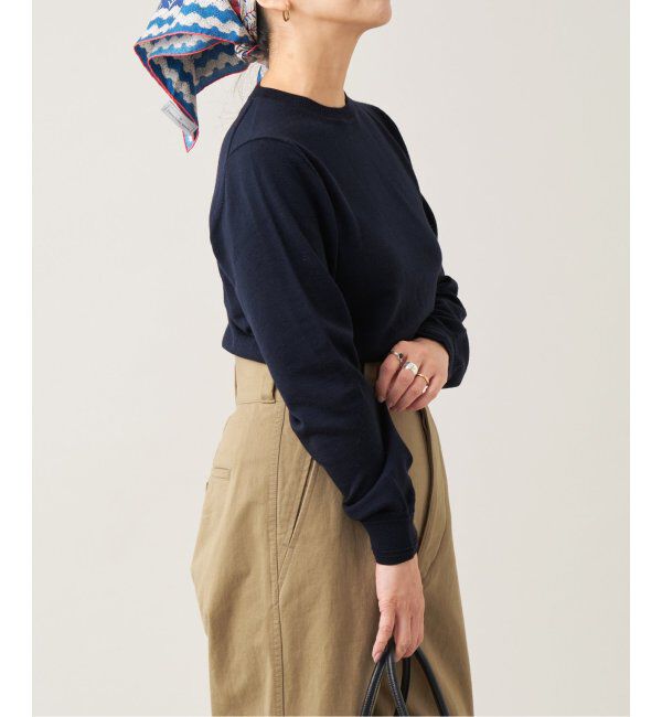 IENA LA BOUCLE「IENA LA BOUCLE Aube クラシックプルオーバー」|ニット・セーター|