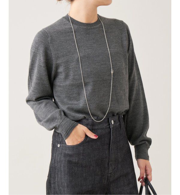 IENA LA BOUCLE「IENA LA BOUCLE Aube クラシックプルオーバー」|ニット・セーター|