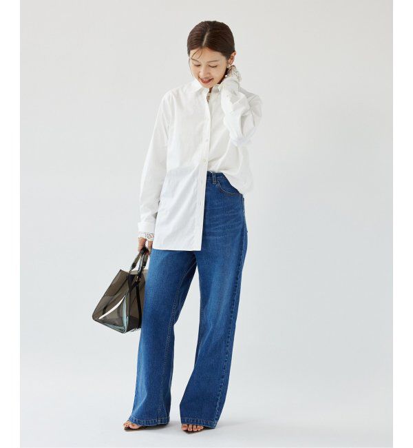 IENA「《追加》スーピマコットン レギュラーカラーシャツ」|シャツ・ブラウス|