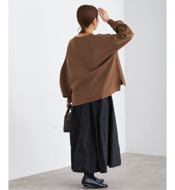 IENA「メモリータフタフレアスカート」|スカート|