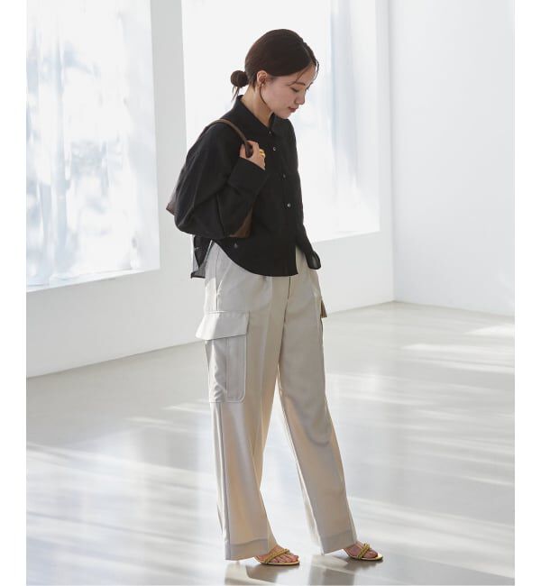 IENA「《追加》ラミーリヨセルショートシャツ」|シャツ・ブラウス|