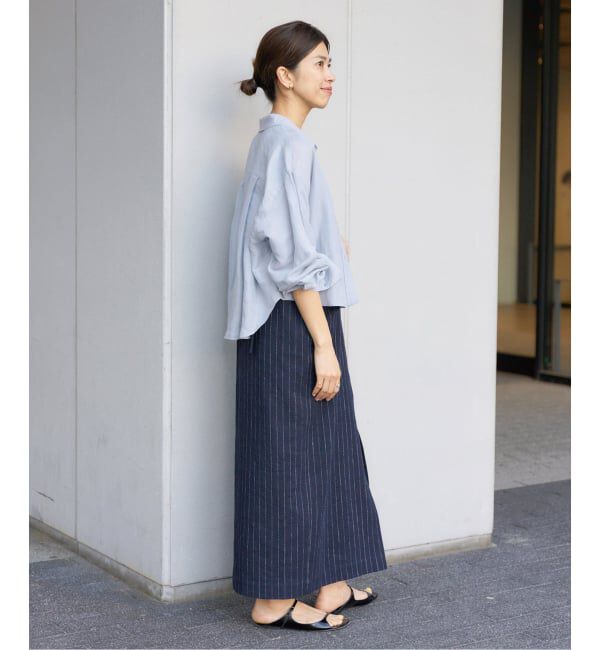 IENA「《追加》ラミーリヨセルショートシャツ」|シャツ・ブラウス|