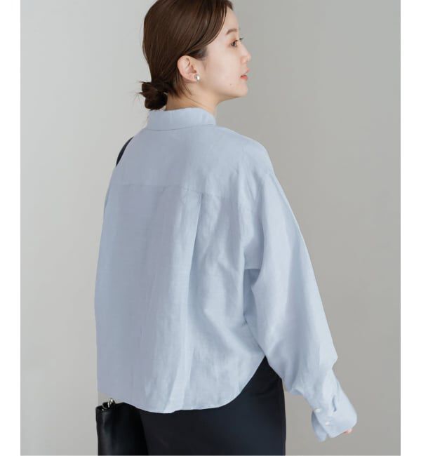 IENA「《追加》ラミーリヨセルショートシャツ」|シャツ・ブラウス|