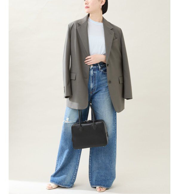 VERMEIL par iena「MAISON CANAU（メゾン カナウ） ボックスボストン Mハンドル 別注」|ボストンバッグ|