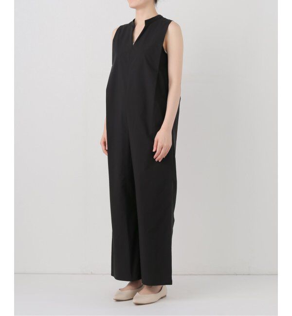 SLOBE IENA「《追加》リラックスイージーVネックオールインワン」|オールインワン|