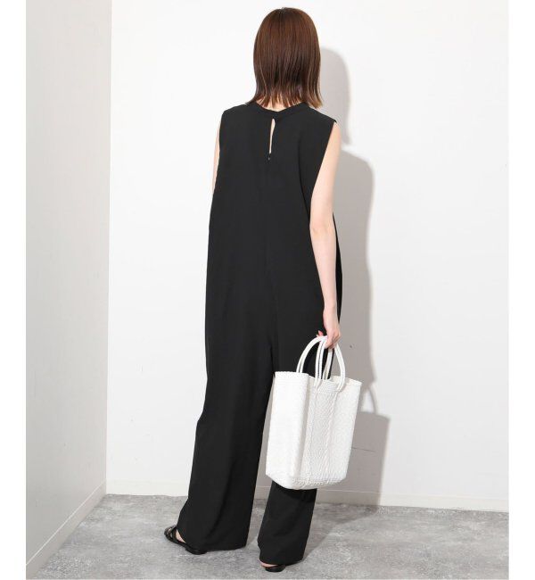 SLOBE IENA「《追加》リラックスイージーVネックオールインワン」|オールインワン|