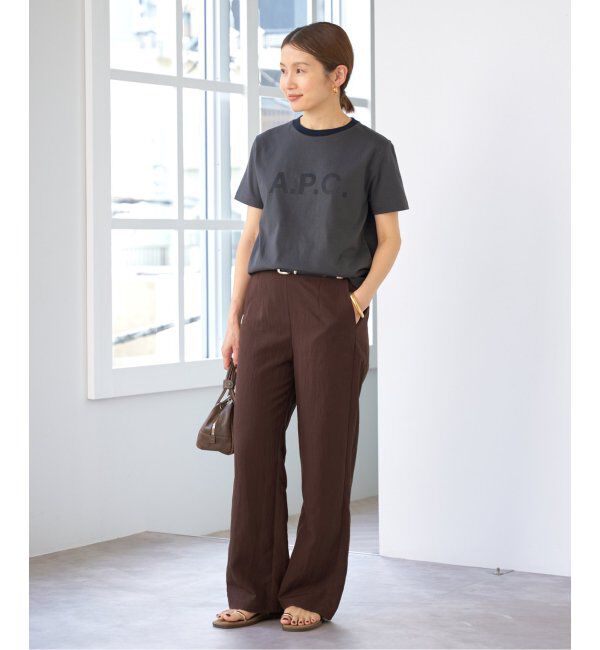 IENA「フィブリルポプリンパンツ」|その他|