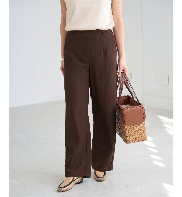 IENA「フィブリルポプリンパンツ」|その他|