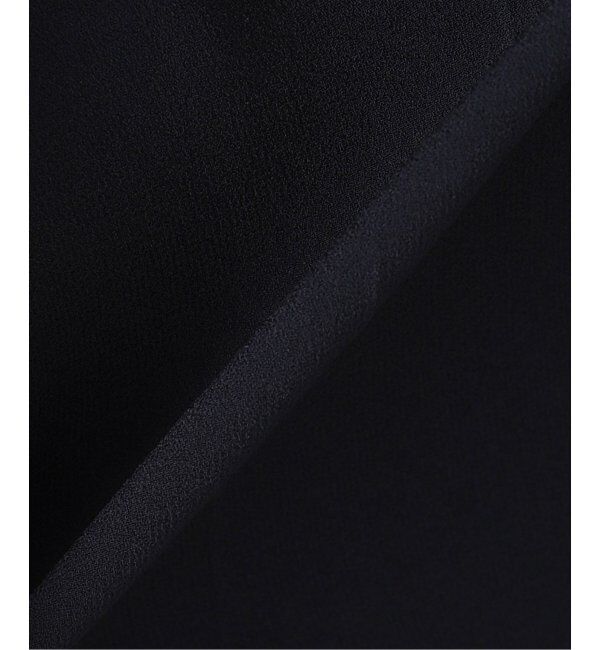 IENA「《追加2》TA/PL ジョーゼットタックワイドパンツ」|スラックス|