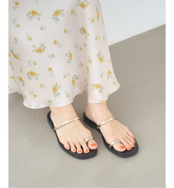 IENA「NICOLAS LAINAS/ニコラスライナス フラットサンダル」|サンダル|