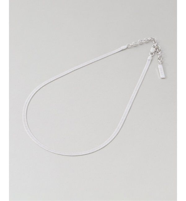 VERMEIL par iena「《追加》LUV AJ ラヴエージェイ THE CLASSIQUE HERRINBONE CHAIN」|ネックレス|