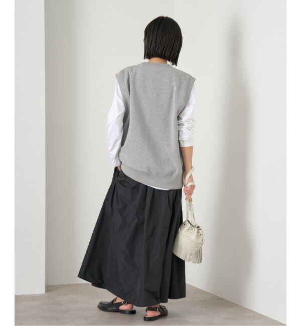 IENA「《追加》タフタフレアスカート」|スカート|