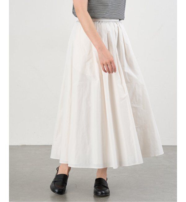 IENA「《追加》タフタフレアスカート」|スカート|