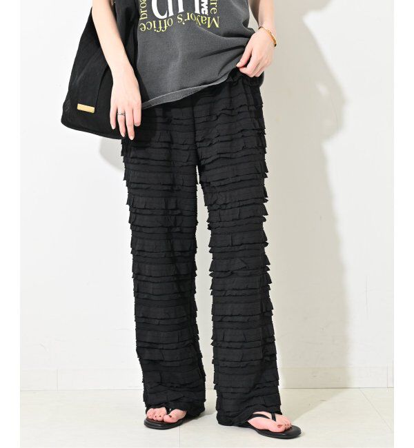 SLOBE IENA「フリルカットパンツ」|その他|