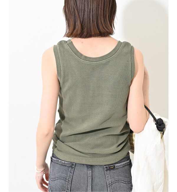 SLOBE IENA「コットンテレコタンクトップ」|タンクトップ|