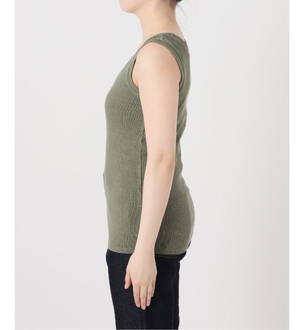 SLOBE IENA「コットンテレコタンクトップ」|タンクトップ|