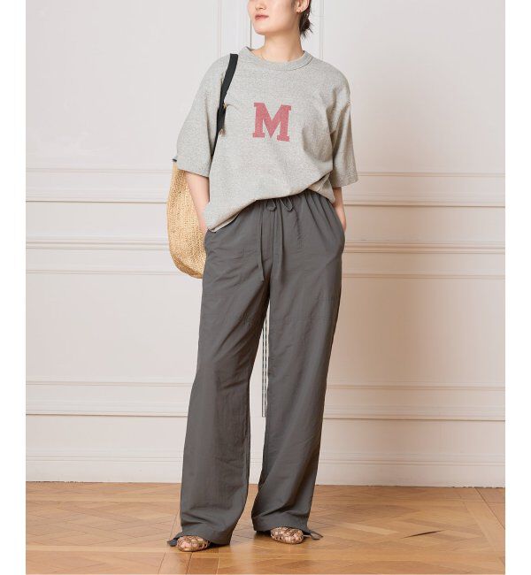 IENA LA BOUCLE「FOLKIN' VIOLETTE ROOM/フォーキン バイオレットルーム イージーパンツ」|その他|