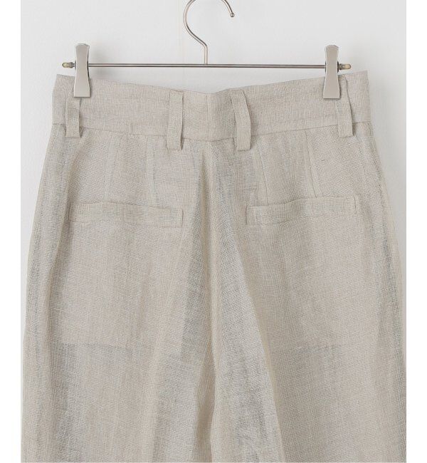 IENA LA BOUCLE「DELIY/デリー linen leno weave パンツ DLY-076166」|その他|