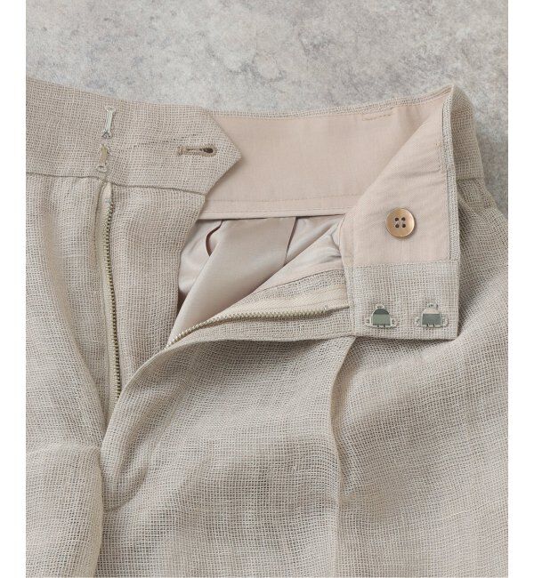 IENA LA BOUCLE「DELIY/デリー linen leno weave パンツ DLY-076166」|その他|