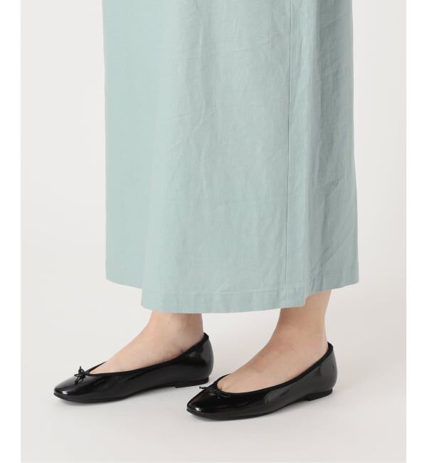 SLOBE IENA「《WEB限定/追加》リネンレーヨンノースリーブナローワンピース」|ワンピース|