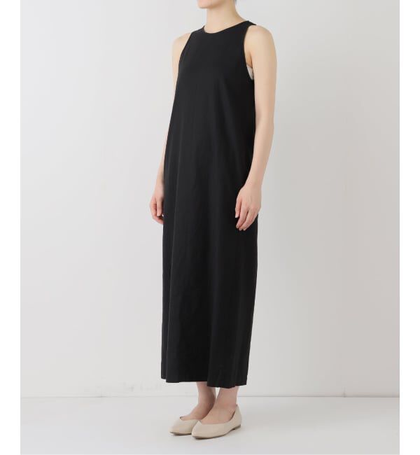 SLOBE IENA「《WEB限定/追加》リネンレーヨンノースリーブナローワンピース」|ワンピース|