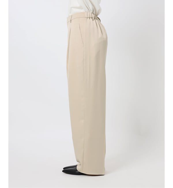 SLOBE IENA「《予約》サテンタックパンツ」|その他|