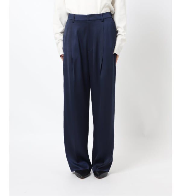 SLOBE IENA「《予約》サテンタックパンツ」|その他|