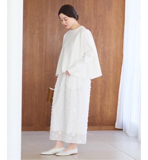 IENA「《追加予約》ファインコットンスムースプルオーバー」|ニット・セーター|