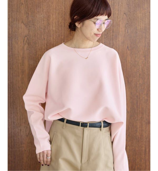 IENA「《追加予約》ファインコットンスムースプルオーバー」|ニット・セーター|