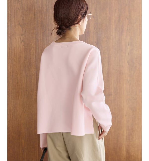 IENA「《追加予約》ファインコットンスムースプルオーバー」|ニット・セーター|