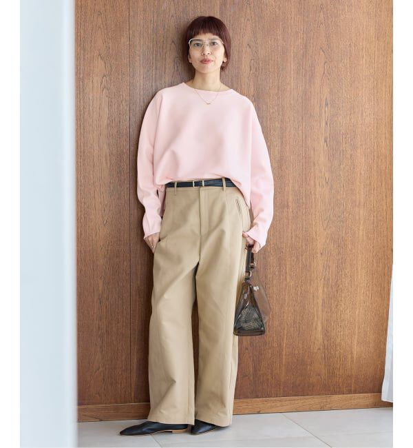 IENA「《追加予約》ファインコットンスムースプルオーバー」|ニット・セーター|