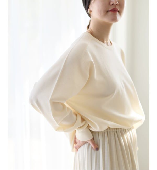 IENA「《追加4予約》LEVITAコットンプルオーバー」|ニット・セーター|