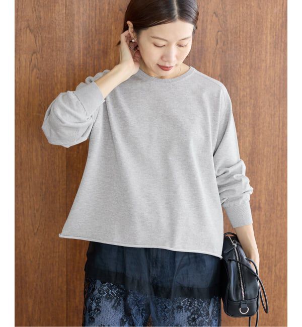 IENA「《追加4予約》LEVITAコットンプルオーバー」|ニット・セーター|