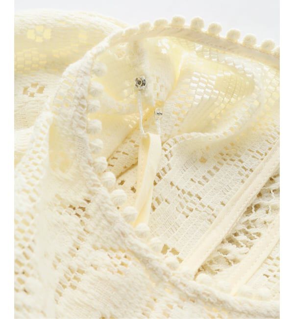 IENA LA BOUCLE「SEA NEW YORK/シー ニューヨーク ARIANNA LACE SSLV MIDI DRESS RS26-061」|ワンピース|