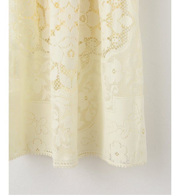 IENA LA BOUCLE「SEA NEW YORK/シー ニューヨーク ARIANNA LACE SSLV MIDI DRESS RS26-061」|ワンピース|