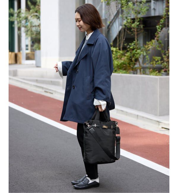 SLOBE IENA「《追加予約》SLOBE パッファートートバッグ」|トートバッグ|