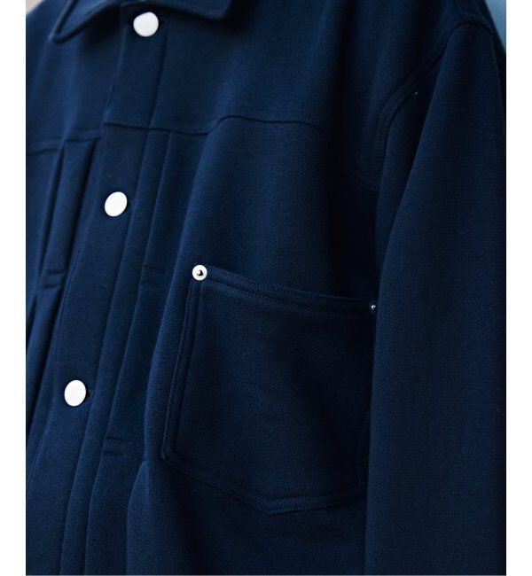 EDIFICE「【LOOPWHEELER for LOWERCASE &times; POGGYTHEMAN】別注 スウェット トラッカージャケット」|その他|