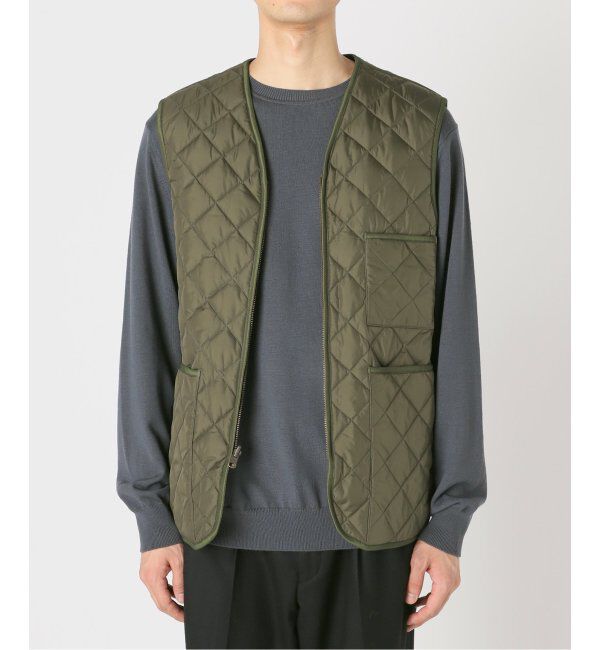 EDIFICE「Barbour for MARKAWARE & EDIFICE 別注 QUILTING VEST」|ダウン|