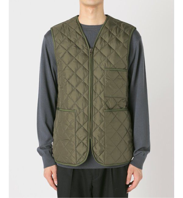 EDIFICE「Barbour for MARKAWARE & EDIFICE 別注 QUILTING VEST」|ダウン|