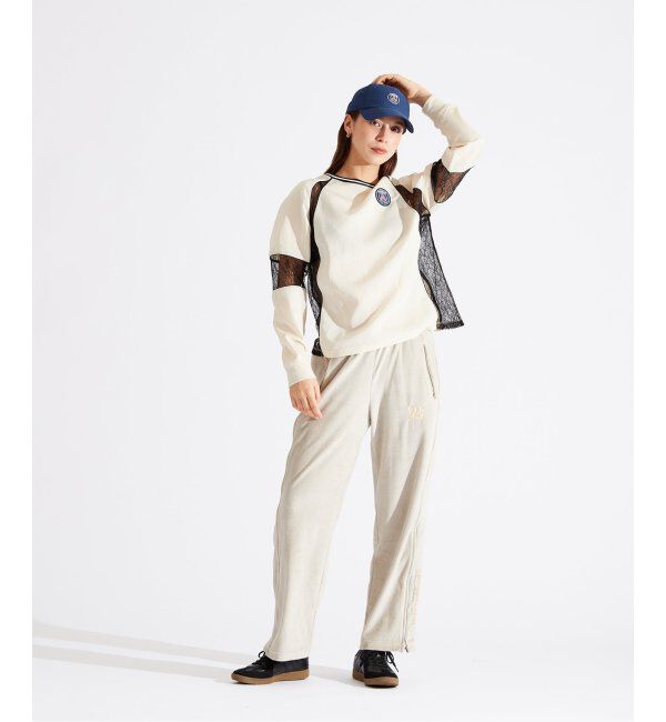 Paris Saint-Germain「【Paris Saint-Germain / パリ・サン＝ジェルマン】SATINxLACE GAME TOPS」|Tシャツ・カットソー|