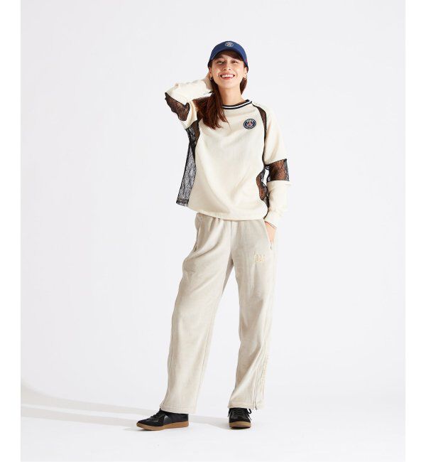 Paris Saint-Germain「【Paris Saint-Germain / パリ・サン＝ジェルマン】SATINxLACE GAME TOPS」|Tシャツ・カットソー|